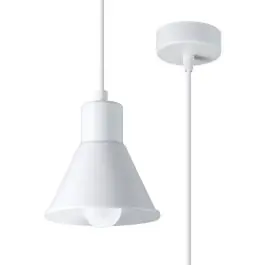 Korlátozott ajánlat | Sollux Lighting Taleja függőlámpa 1x60 W fehér SL.0983